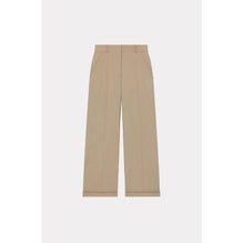 Women Tailored Pants - Dark Beige