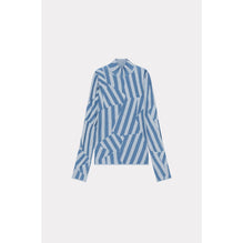 Women Kenzo Dazzle Stripe Jumper - Cyan
