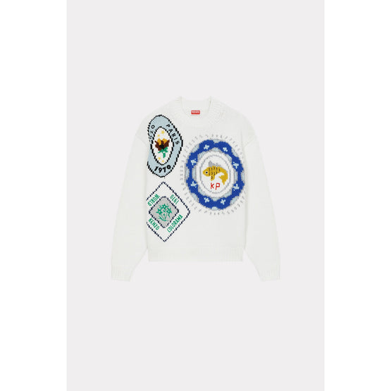 Women Kenzo Travel Jumper - Off White