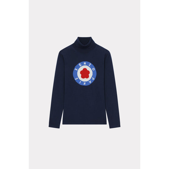 Women Light Turtleneck Jumper - Midnight Blue