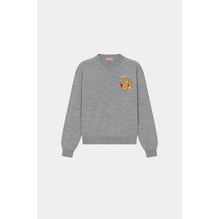 Women Kenzo Kingyo Crest Jumper - Pearl Grey