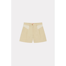 Women Shorts - Camel
