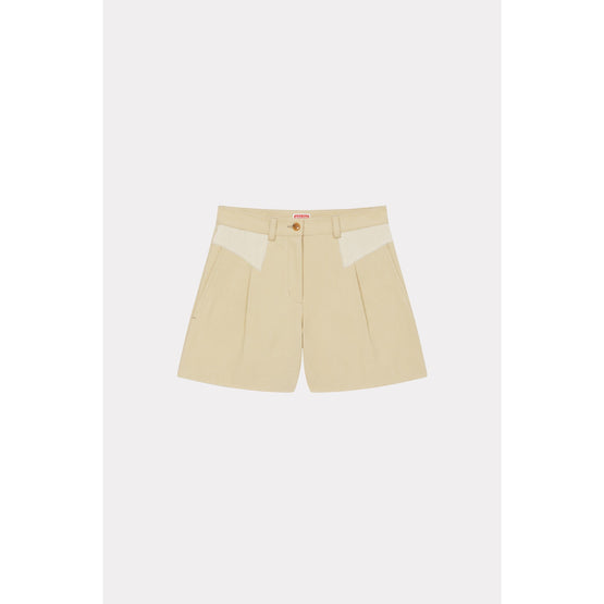 Women Shorts - Camel