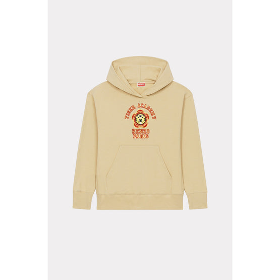 Women Graphic Oversized Hoodie - Camel