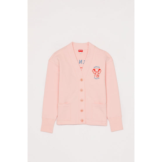 Women Ken Zo Cardigan - Faded Pink
