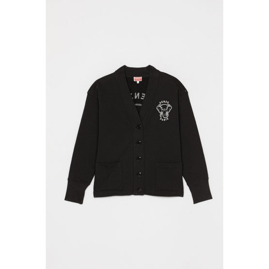 Women Ken Zo Cardigan - Black