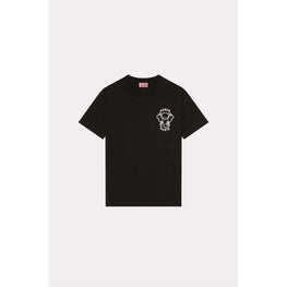 Women Ken Zo Classic Fit T-Shirt - Black