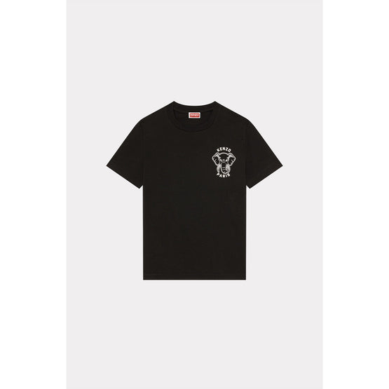 Women Ken Zo Classic Fit T-Shirt - Black