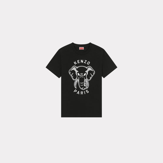 Women Ken Zo Loose Fit T-Shirt - Black