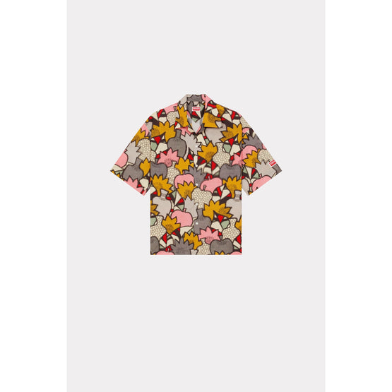 Men Kenzo Camo Ss Shirt - Multicolor