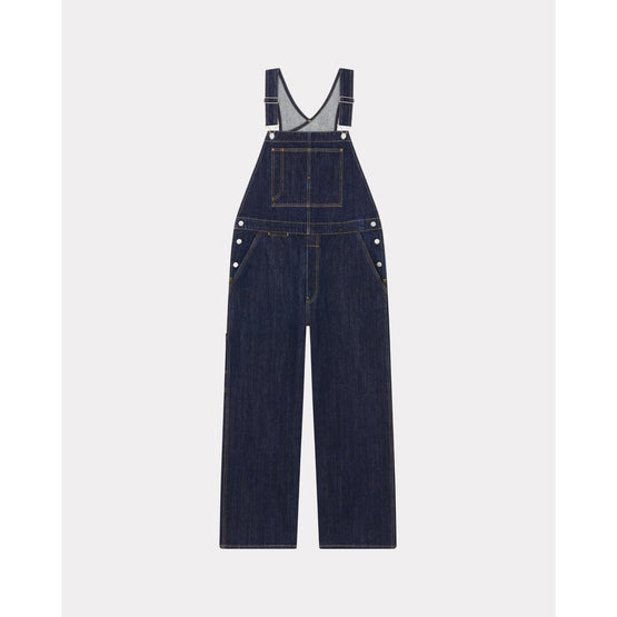 Men Denim Overall - Rinse Blue Denim