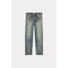 Men Stone Bleach Asagao Straight J - Stone Bl Dirty Blue Denim