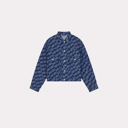 Men Trucker Jacket - Rinse Blue Denim