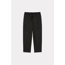 Men Checked Cargo Jogpant - Anthracite