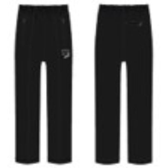 Men Tiger Varsity Trackpants - Black