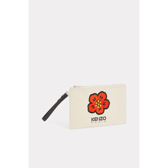 Men Large Clutch - Ecru