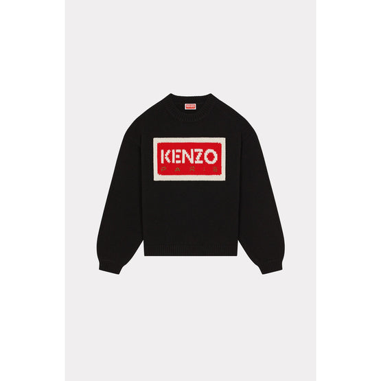 Men Tricolor Kenzo Paris Jumper - Black