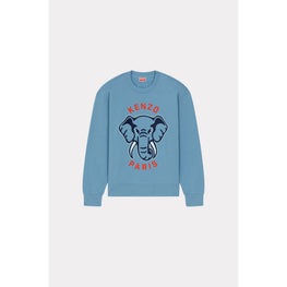 Men Ken Zo Classic Sweatshirt - Cyan