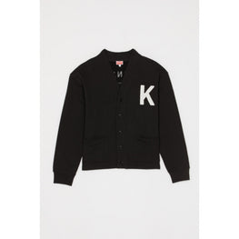 Men Ken Zo Classic Cardigan - Black