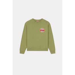 Men Kenzo Globe Classic Sw - Sage Green