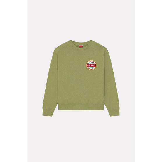 Men Kenzo Globe Classic Sw - Sage Green