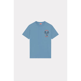 Men Ken Zo Classic T-Shirt - Cyan