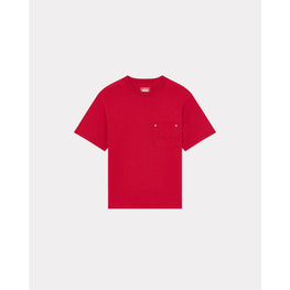 Men Pocket T-Shirt - Cherry