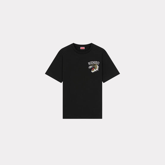 Men Tiger Varsity Classic Tee - Black