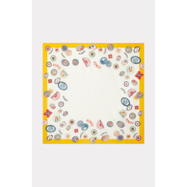 Men Large Square 140X140 - Off White