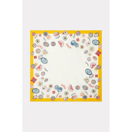 Men Large Square 140X140 - Off White