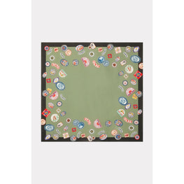 Men Large Square 140X140 - Sage Green