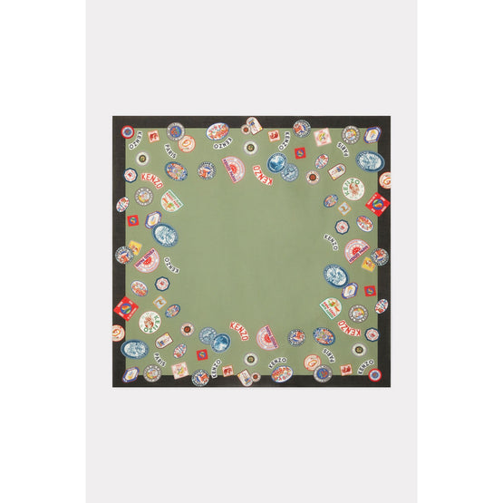 Men Large Square 140X140 - Sage Green