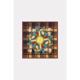 Women Square 90X90 - Cherry