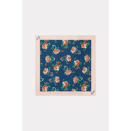 Women Square 90X90 - Duck Blue