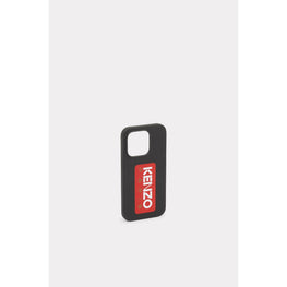 Men Kenzo Paris Iphone 14 Max Case - Black