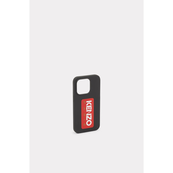Men Kenzo Paris Iphone 14 Max Case - Black