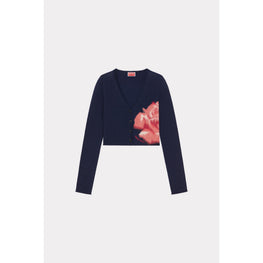 Women Kenzo Rose Cardigan - Midnight Blue