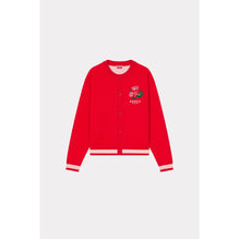 Women Cny Crew Cardigan - Cherry