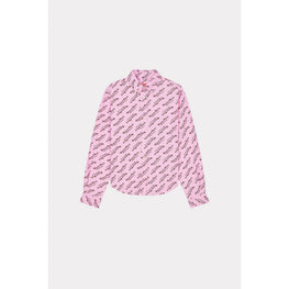 Women Printed Slim Fit Shirt - Rose