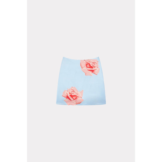 Women Kenzo Rose Small Skirt - Light Blue