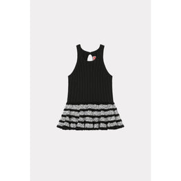 Women Summer Crochet Top - Black