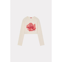 Women Kenzo Rose Jumper - Off White