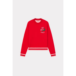 Women Cny Jumper - Cherry