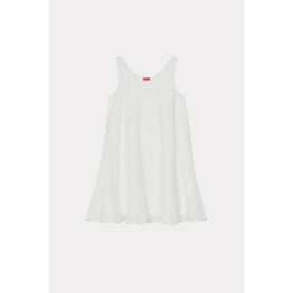 Women Broderie Anglaise Dress - Off White
