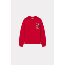 Women Cny Regular Sweatshirt - Cherry