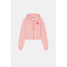 Women Kenzo Rose Zip Up Hoodie - Faded Pink