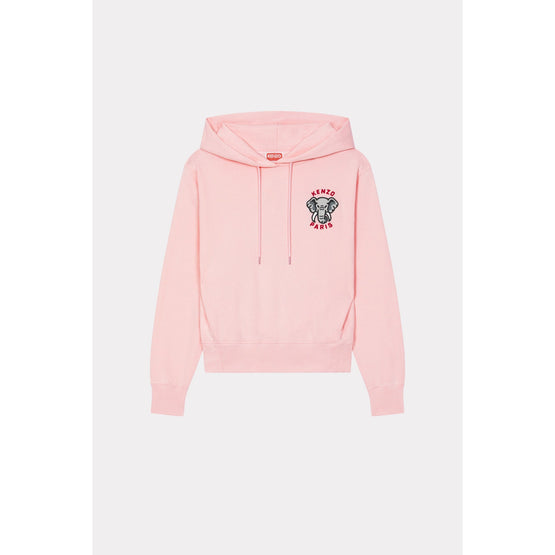 Women Kenzo Elephant Classic Hoodie - Faded Pink