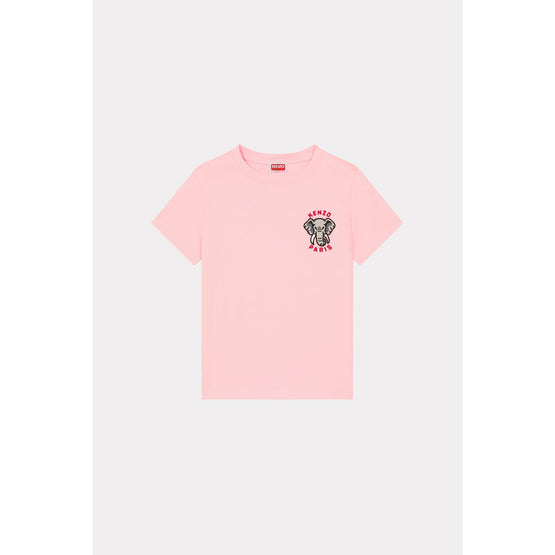 Women Kenzo Elephant Classic T-Shirt - Faded Pink