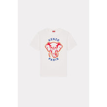 Women Kenzo Elephant Loose T-Shirt - Off White