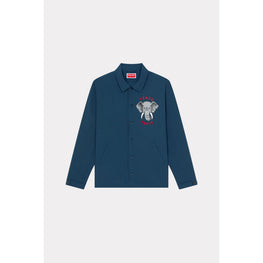 Men Kenzo Elephant Light Coach Jkt - Midnight Blue